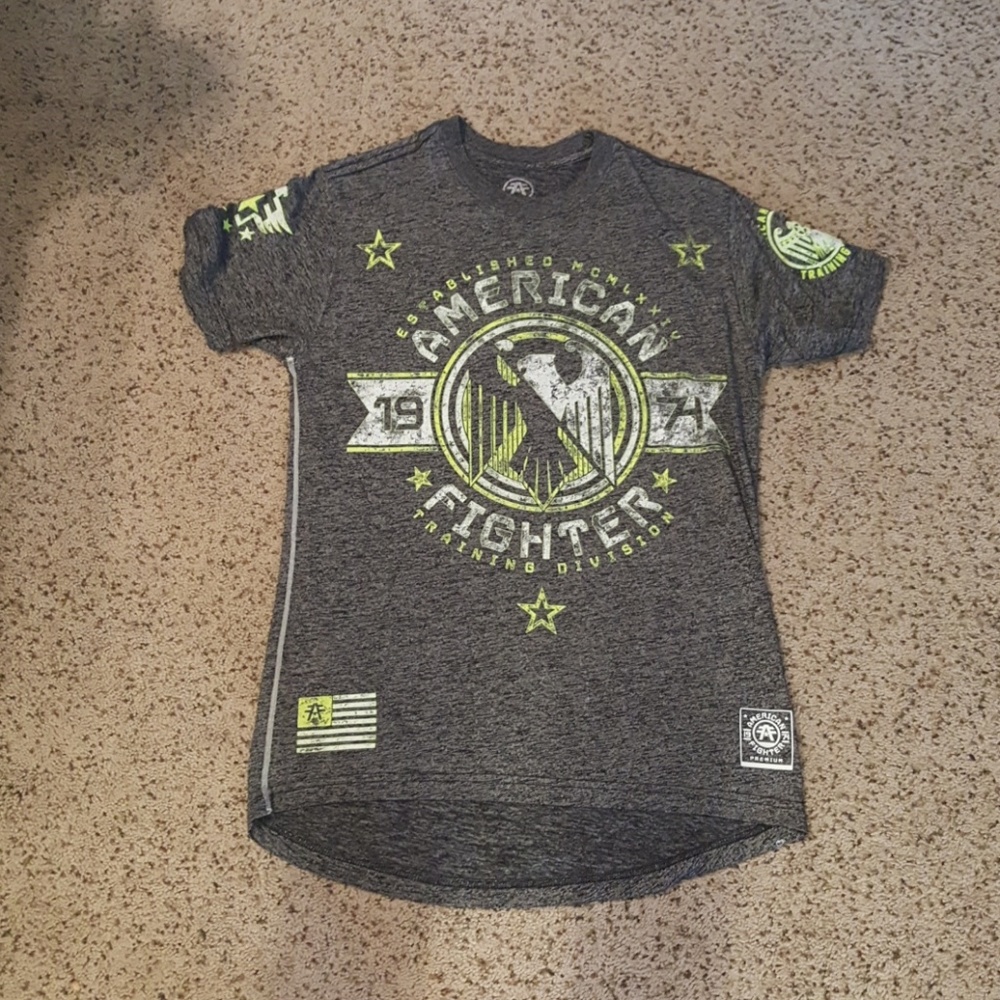 Mens Buckle American Fighter Shirt
